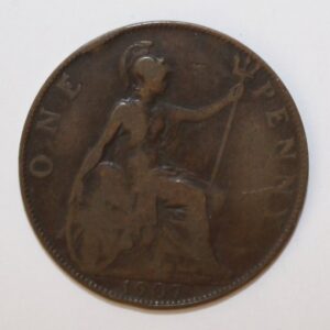 1907 one penny