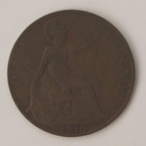 1910 british one penny