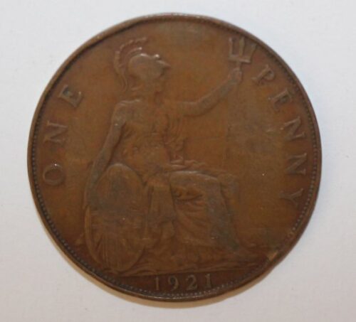 tails end 1921 penny