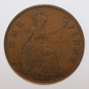 1927 one penny