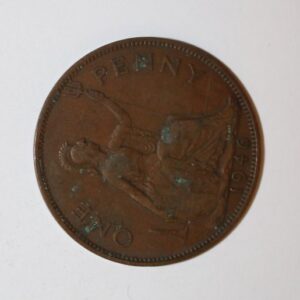 1946 one penny british coin