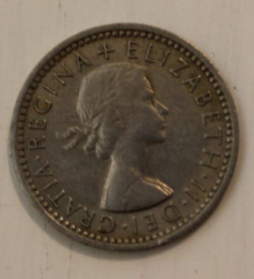 1962 sixpence