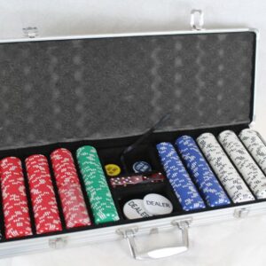 Poker set and case