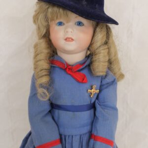 french vintage porcelein doll