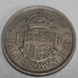 1960 half crown coin UK