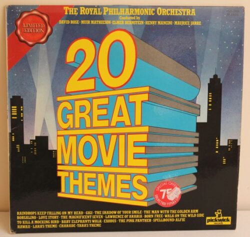 20 great movie themes vinyl 33"