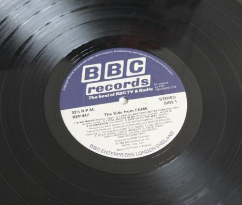 BBC record of the kids from fame soundtrack