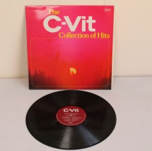 C-VIT collection of hits front and record vinyl