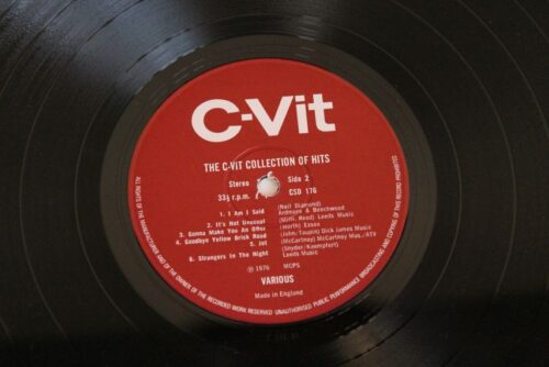 C-VIT collection of hits front and record vinyl