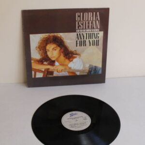 gloria estefan anything for you vinyl 33"