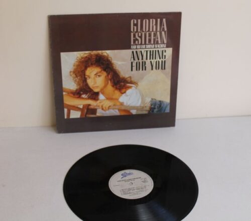 gloria estefan anything for you vinyl 33"