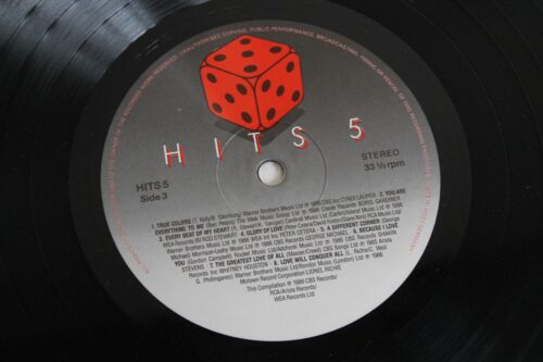 HITS 5 33" vinyl