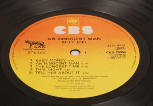 billy joel an innocent man 33" vinyl