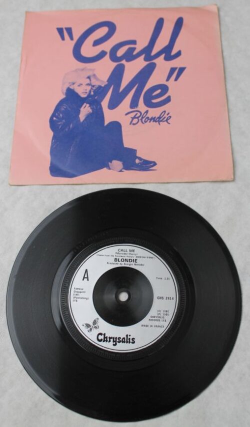 blondie call me vinyl