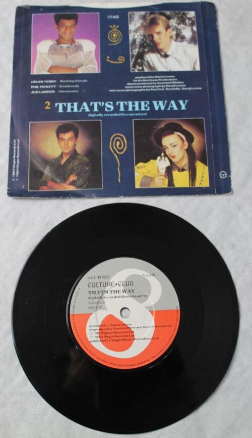 culture club karma chameleon vinyl 45"