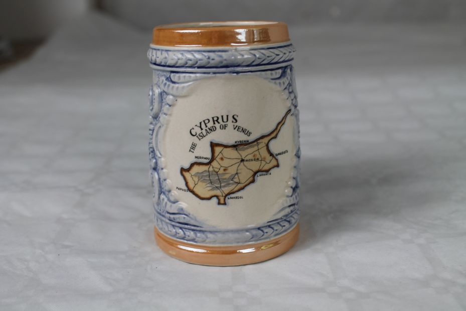 cyprus beer mug