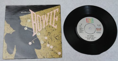 david bowie lets dance 45" vinyl