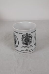 diana and charles wedding cup