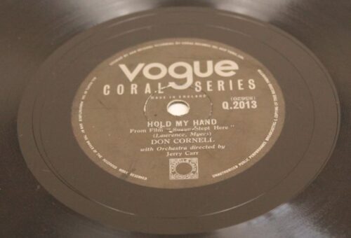 don cornell hold my hand vinyl album