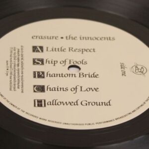 erasure the innocents 33" vinyl album