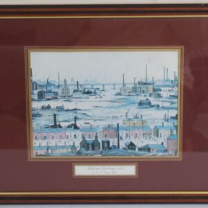 L.S. Lowry Print: Industrial Landscape