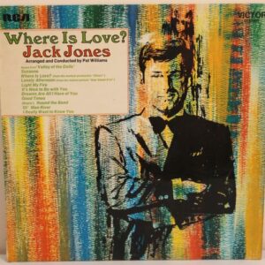jack jones where is love 33" vinyl