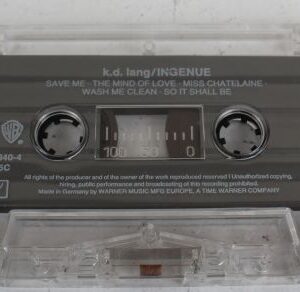 k.d lang ingenue cassette