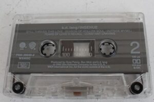 k.d lang ingenue cassette