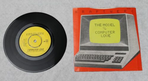 kraftwerk the model - computer love 45" vinyl