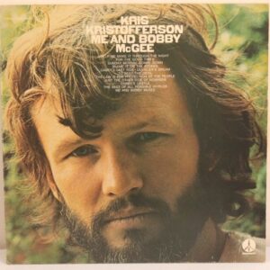 Kris Kristofferson - Me And Bobby McGee 33 vinyl disk 1974