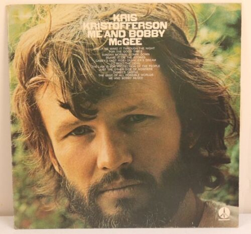 Kris Kristofferson - Me And Bobby McGee 33 vinyl disk 1974