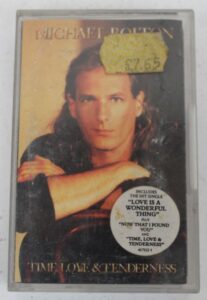 michael bolton love and tenderness cassette tape