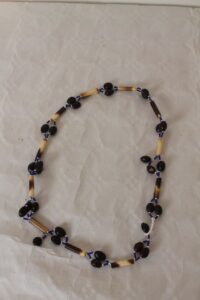 tribal handmade necklace wood