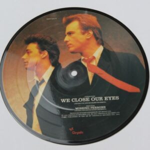 peter cox missing persons 45" vinyl we close our eyes