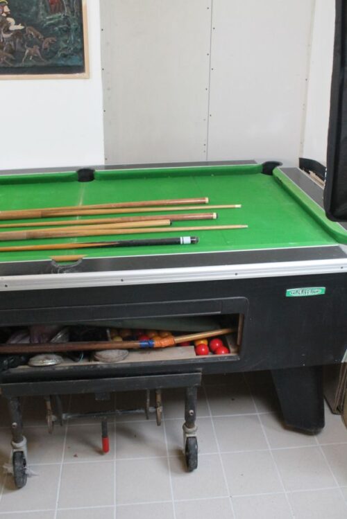 vintage pool table super league