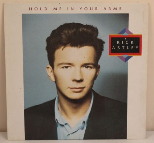 rick astley hold me in your arms 33" vinyl