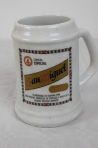 san miguel beer mug