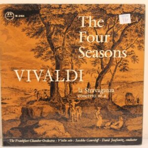 the four seasons 33" vinyl album vivaldi