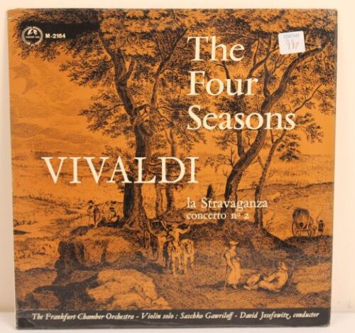 the four seasons 33" vinyl album vivaldi