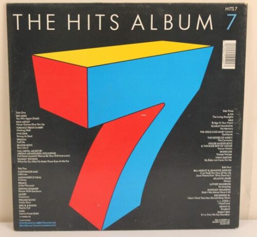 the hits album HITS 33" vinyl album