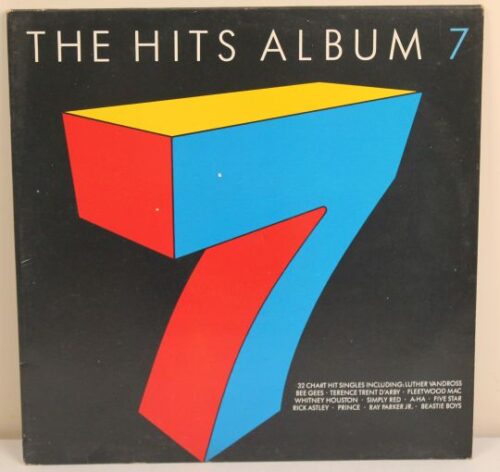 the hits album HITS 33" vinyl album