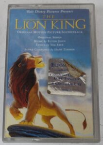 lion king soundtrack cassette