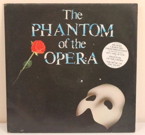 phantom of the opera 33" vinyldisc Andrew Lloyd Webber