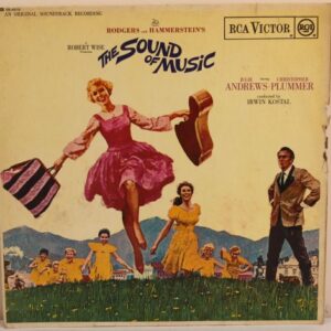 sound of music soundtrack 33" vinyl