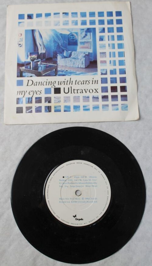 ultravox dancing with tears in my eyes vinyl