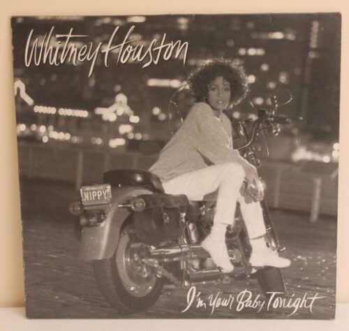 whitney houston im your baby tonight 33" vinyl album