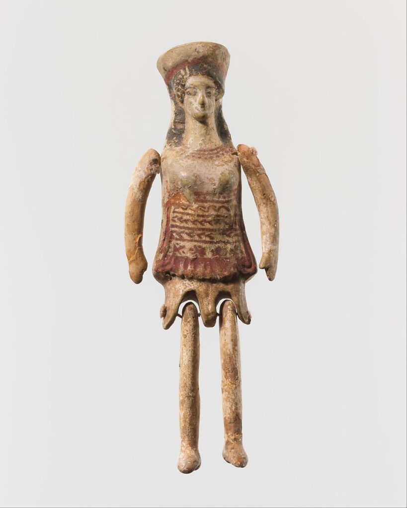 Ancient Greek dolls