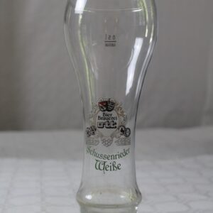 schussendier beer glass