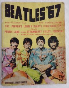 beatles 67 manual cover song and music book