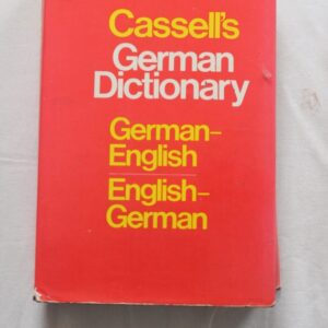 German-dictionary-Cassells_German-English_English-German_dictionary_livre